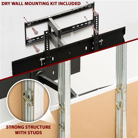 how to install a tv bracket on metal studs|mounting tv into metal studs.